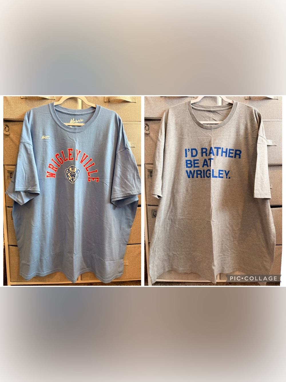 Wrigley 4X T shirts - like new! Wrigleyville